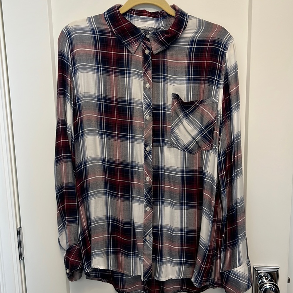 Button Down Top XL NWT